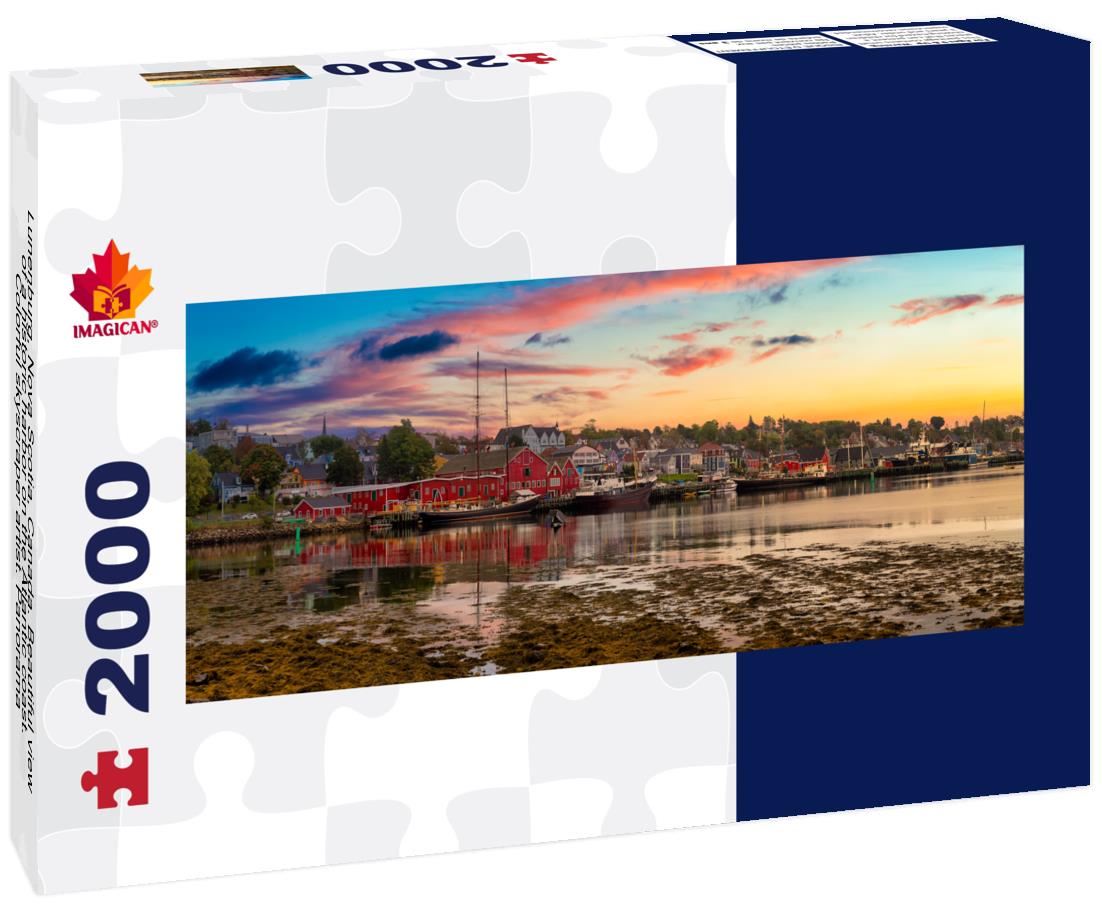 Lunenburg, Nova Scotia 2000pc Panoramic Puzzle