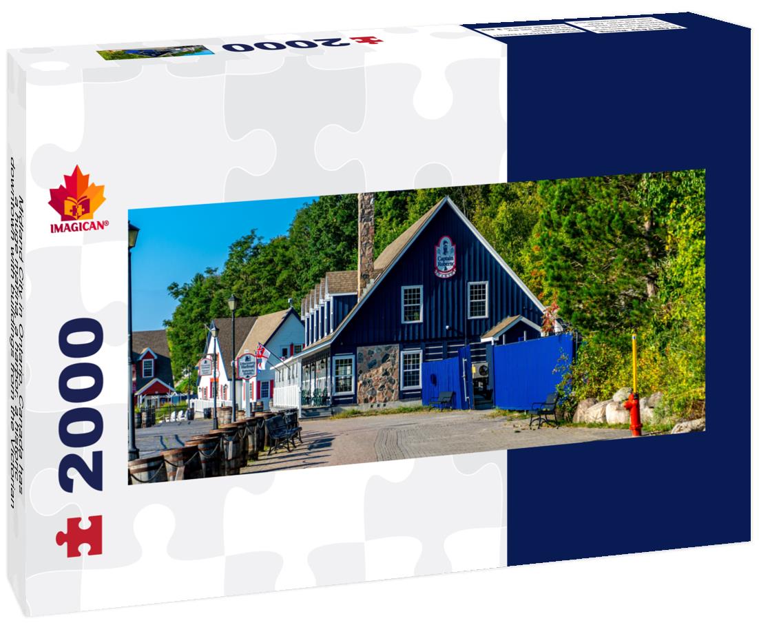 Midland City in Ontario 2000pc Panoramic Puzzle