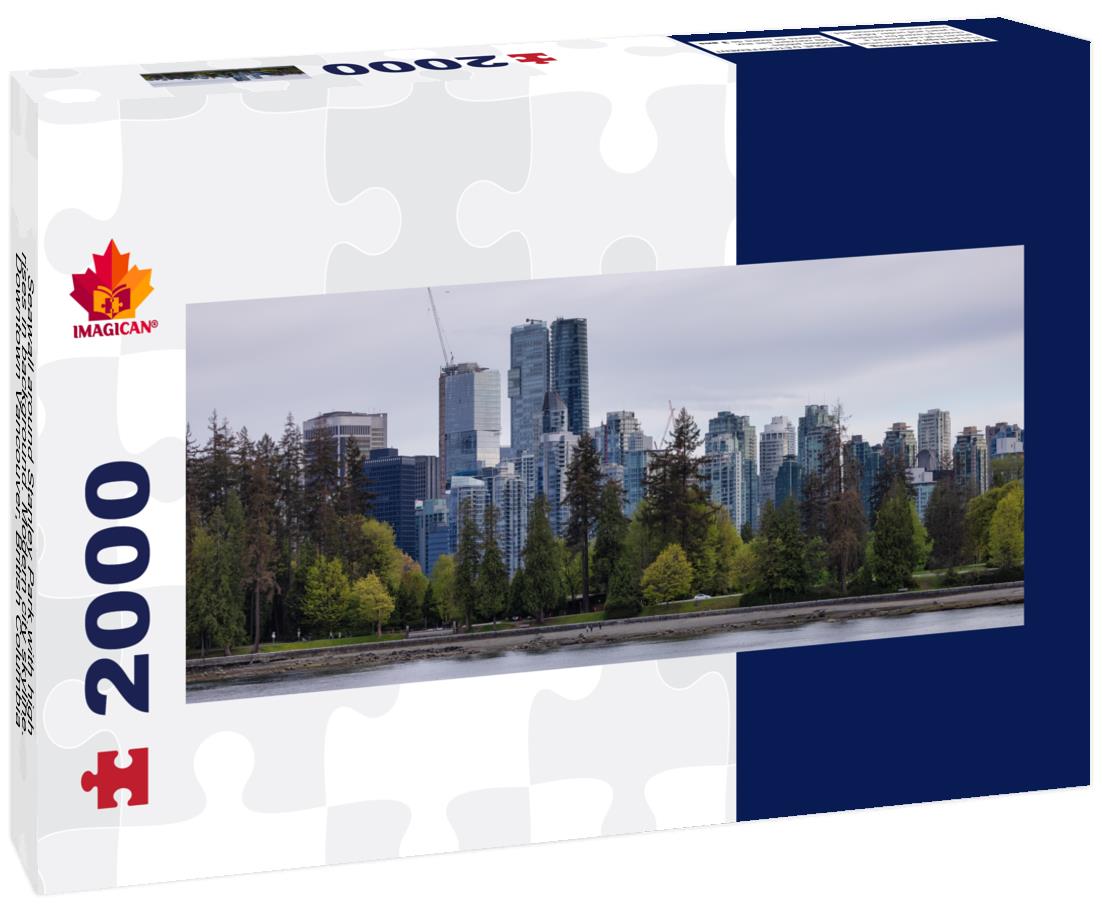 Downtown Vancouver, British Columbia 2000pc Panoramic Puzzle