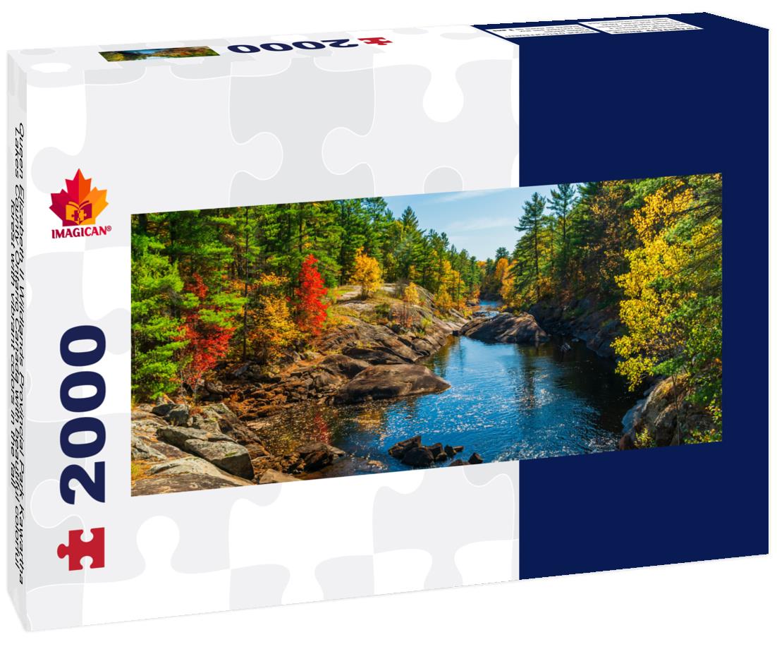 ImagiCan Jigsaw Puzzle Queen Elizabeth II Wildlands Provincial Park, Kawartha Lakes County Ontario 2000 pieces panorama