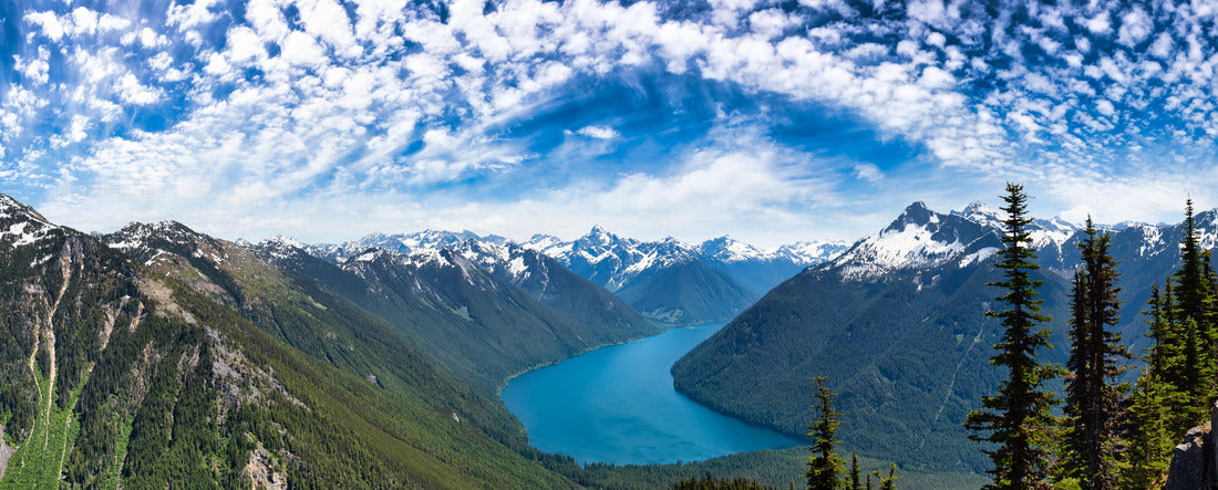 Chilliwack, east of Vancouver, British Columbia 2000pc Panoramic Puzzle
