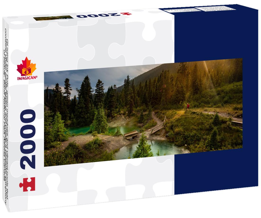 Banff National Park Alberta 2000pc Panoramic Puzzle