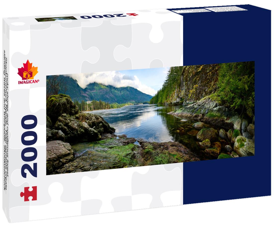 Skookumchuck Narrows Provincial Park. British Columbia 2000pc Panoramic Puzzle