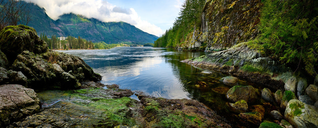 Skookumchuck Narrows Provincial Park. British Columbia 2000pc Panoramic Puzzle