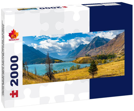 ImagiCan Jigsaw Puzzle Middle Waterton Lake lakes, Waterton Lakes National Park, Alberta 2000 pieces panorama