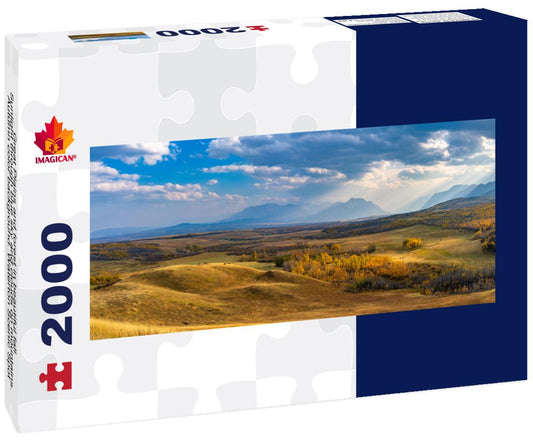 ImagiCan Jigsaw Puzzle Waterton Scenic Spot, Waterton Lakes National Park, Alberta 2000 pieces panorama