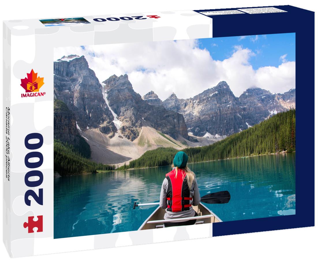 ImagiCan Jigsaw Puzzle Moraine Lake Alberta Canada 2000 pieces