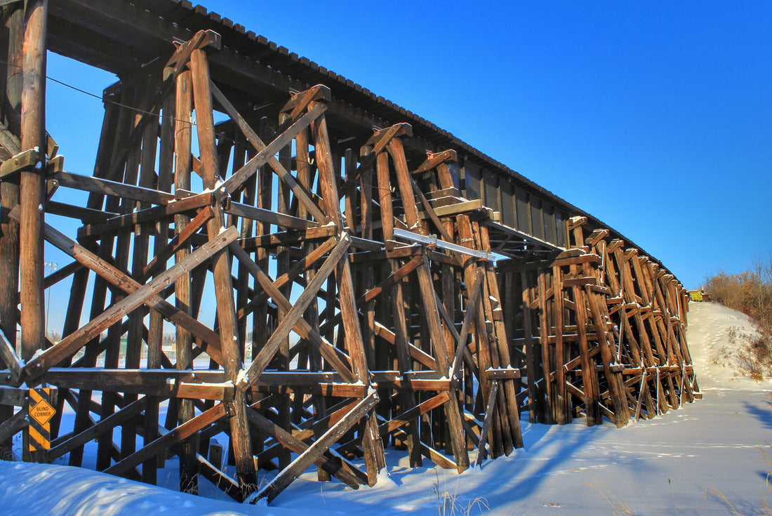 ImagiCan Jigsaw Puzzle St Albert CN Trestle Bridge 2000 pieces