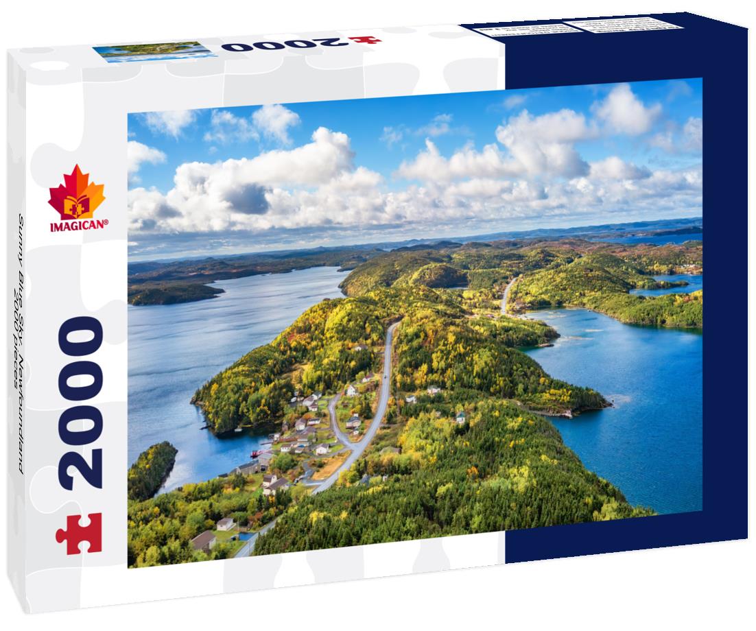 Sunny Blue Sky. Newfoundland 2000pc Puzzle