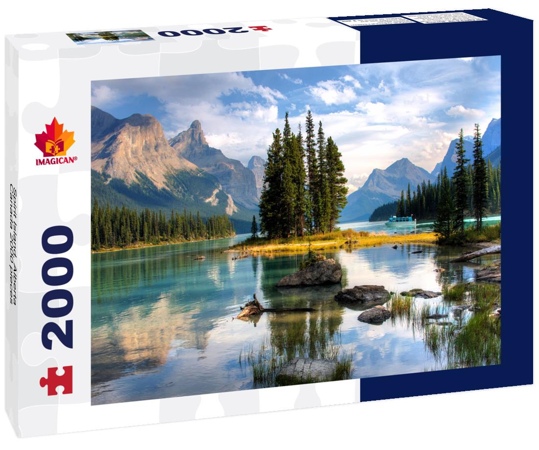 Spirit Island, Alberta, Canada 2000pc Puzzle