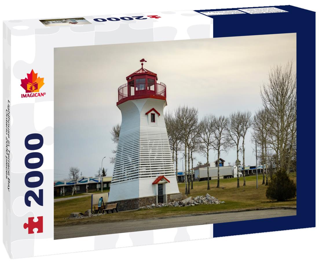 Lighthouse in Terrace Bay, Ontario 2000pc Puzzle
