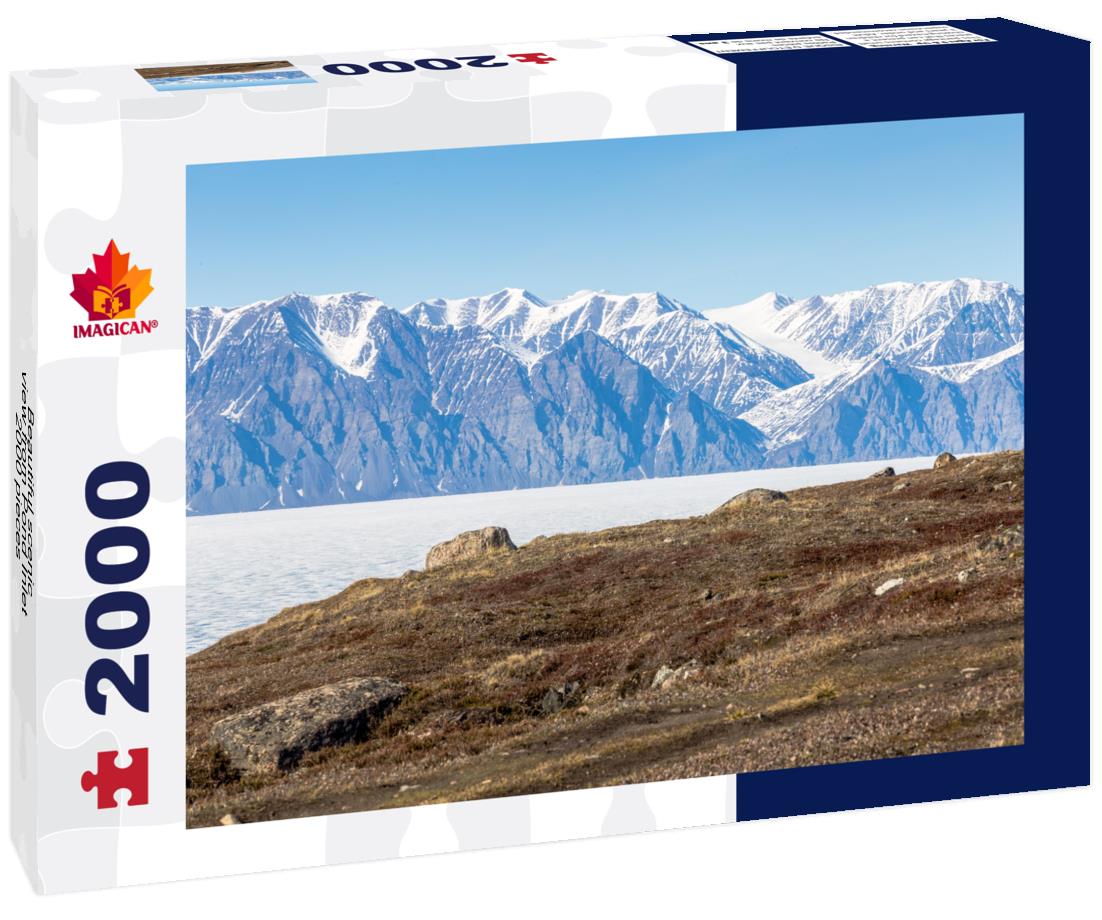 Beautiful scenic view from Pond Inlet 2000pc Puzzle