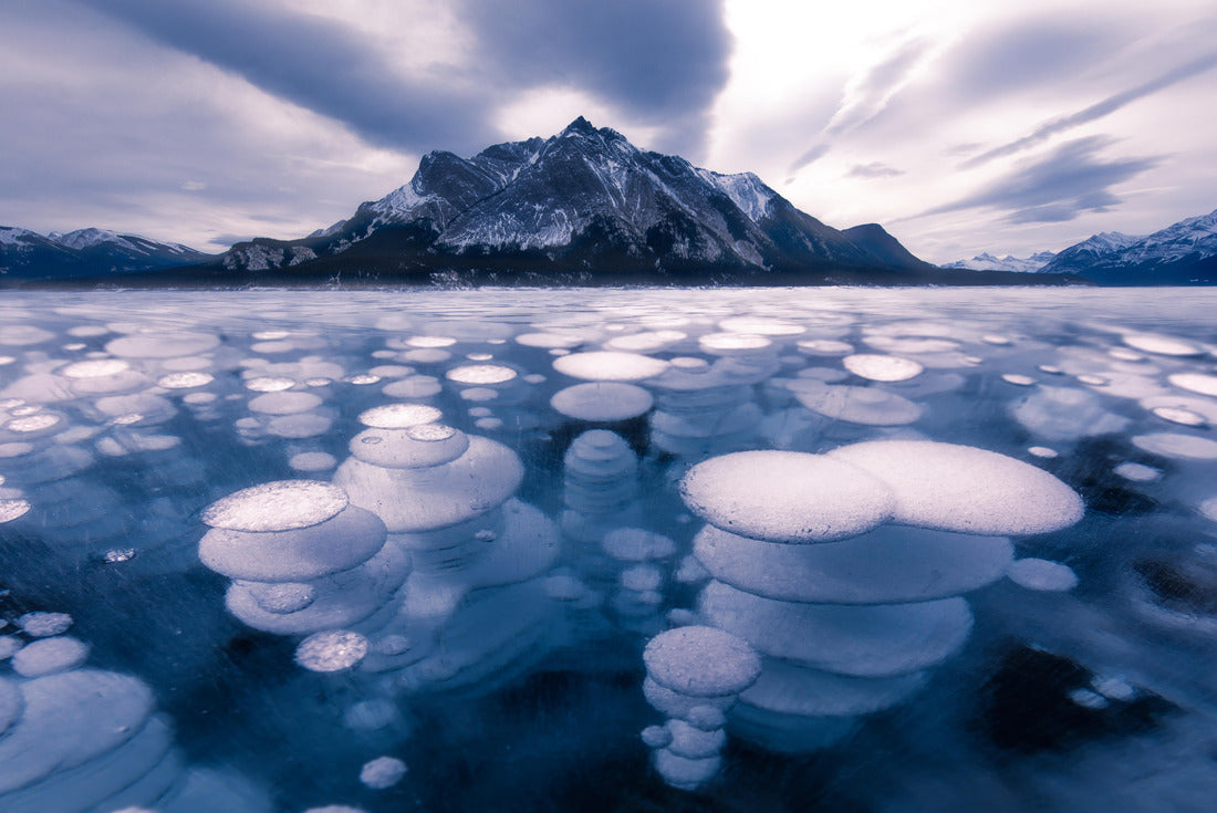 ImagiCan Jigsaw Puzzle Ice formation bubbles at Abraham Lake 2000 pieces