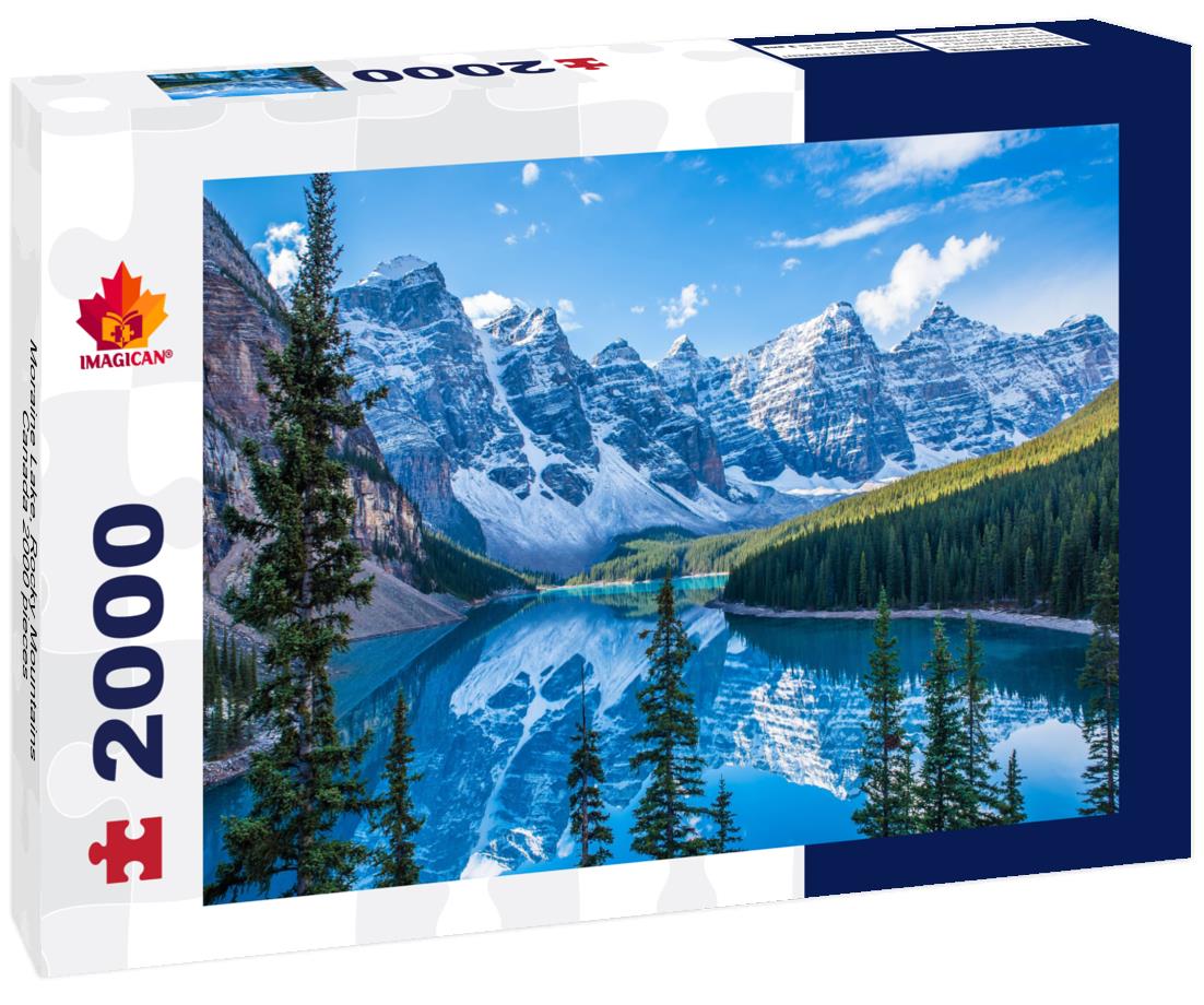 ImagiCan Jigsaw Puzzle Moraine Lake, Rocky Mountains, Canada 2000 pieces