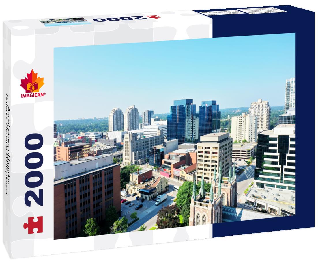 Aerial views of London, Ontario, Canada 2000pc Puzzle