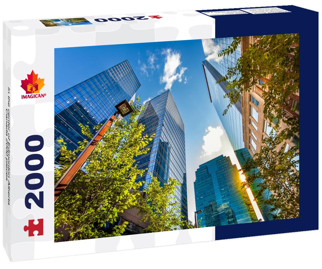 In the center of Edmonton Alberta Canada 2000pc Puzzle