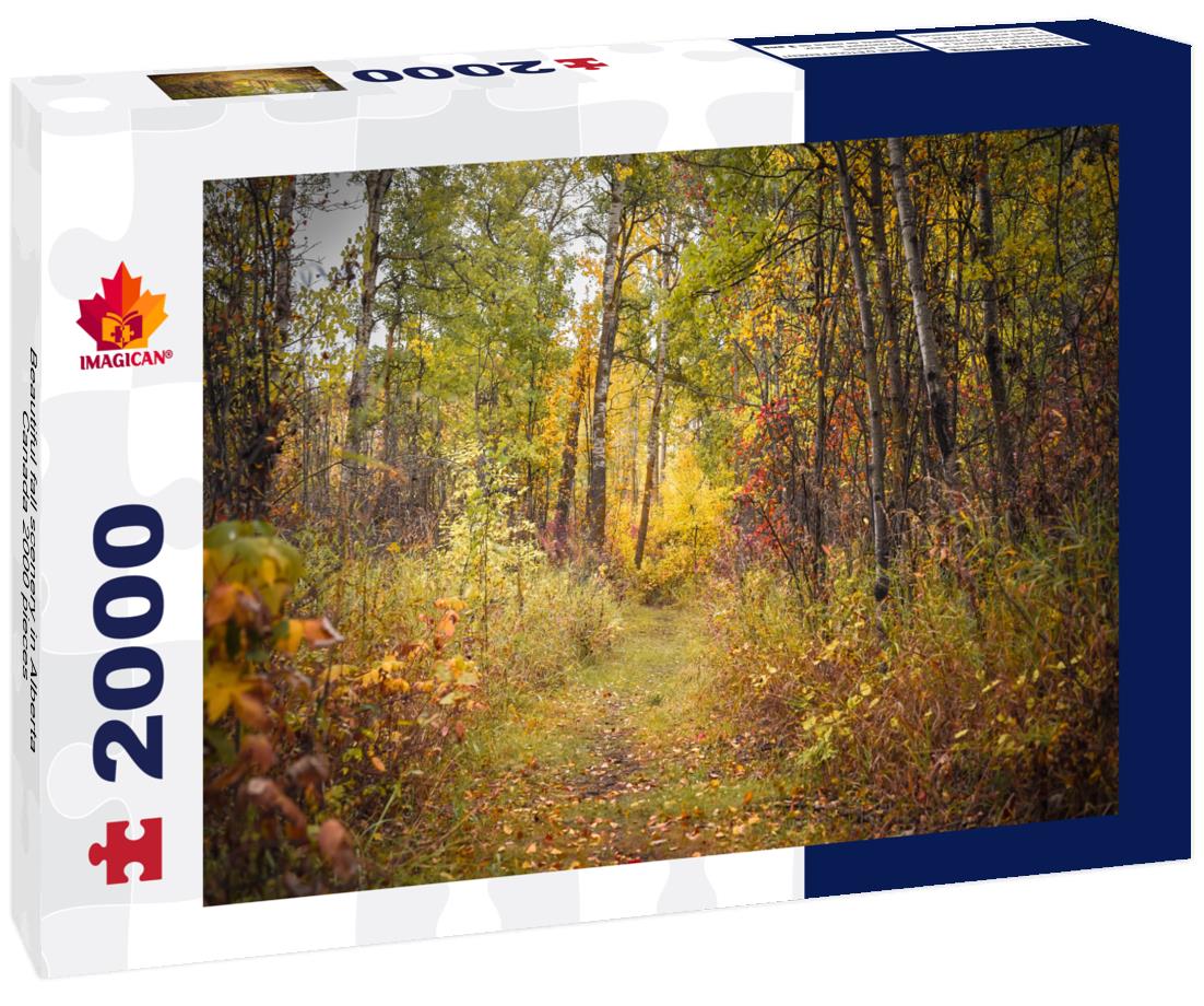 Beautiful fall scenery in Alberta, Canada 2000pc Puzzle