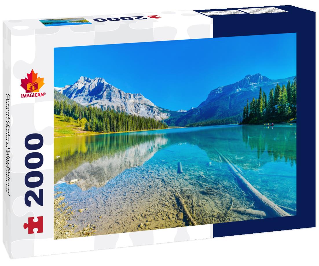 Emerald Lake, Yoho National Park in Canada 2000pc Puzzle