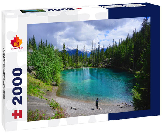 ImagiCan Jigsaw Puzzle The Grassi Lakes, Canmore, Canada, Alberta 2000 pieces