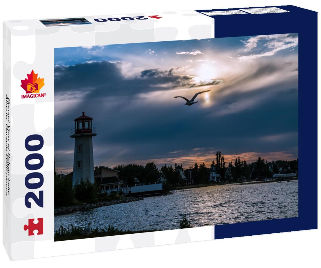 Sunset View at Sylvan Lake, Alberta, Canada 2000pc Puzzle