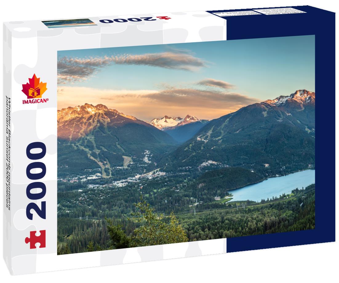 Whistler Blackcomb Mountains at Sunset 2000pc Puzzle