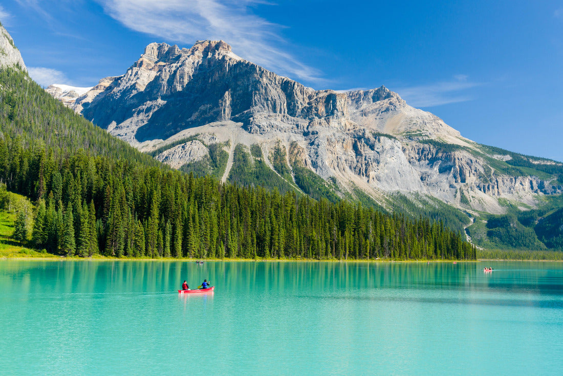 ImagiCan Jigsaw Puzzle Canoeing on Emerald Lake in Yoho National Park 2000 pieces