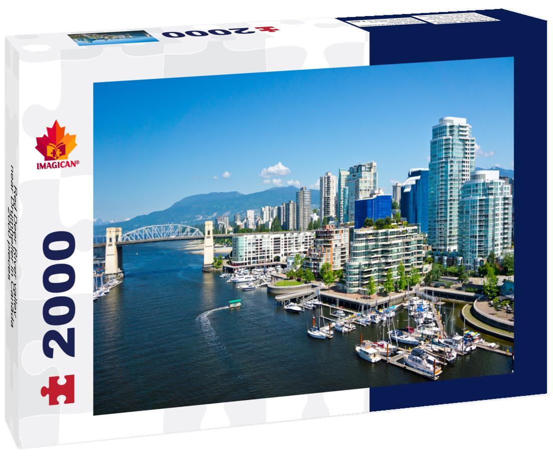 ImagiCan Jigsaw Puzzle Red Deer River valley near Drumheller in Canada 2000 pieces