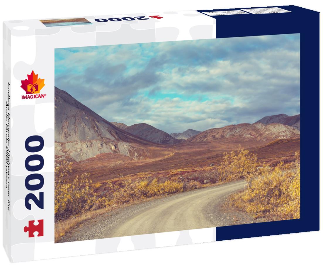Endless Dempster Highway near the Arctic Circle 2000pc Puzzle