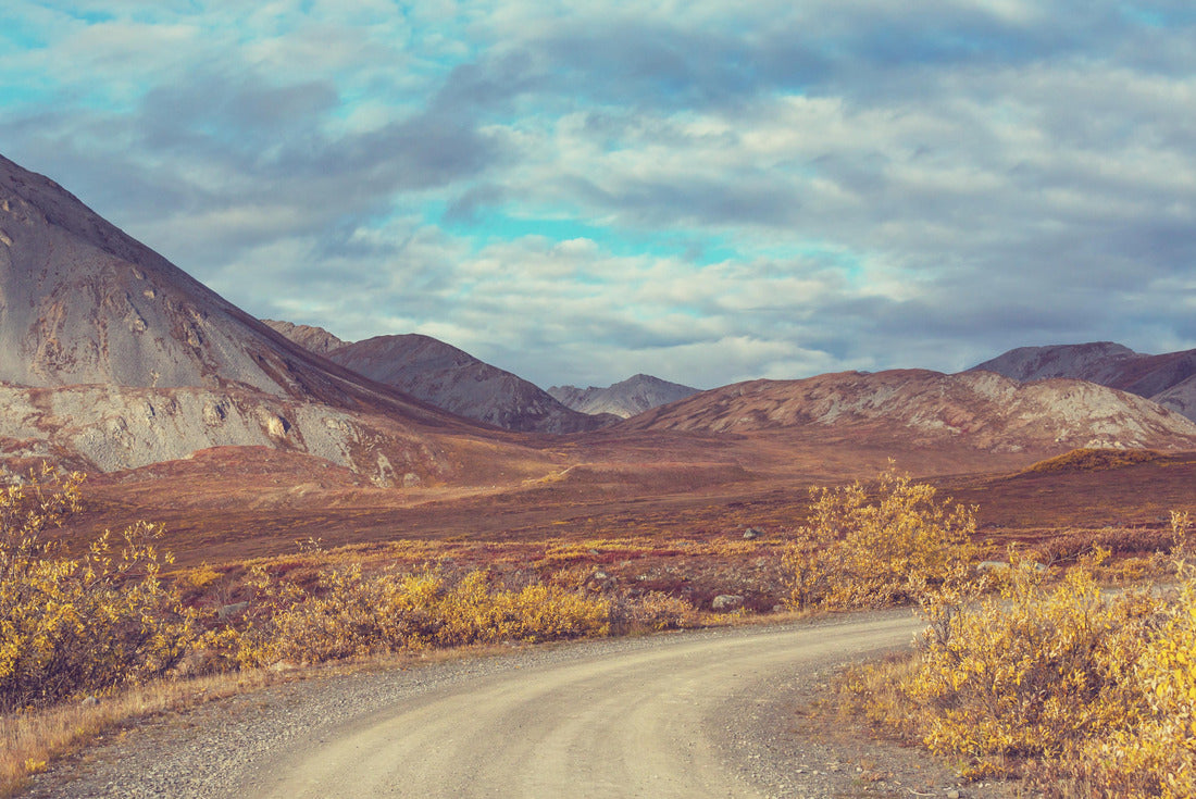 Endless Dempster Highway near the Arctic Circle 2000pc Puzzle