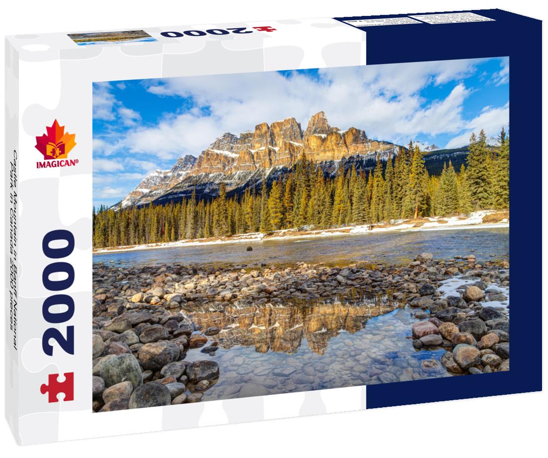 Castle Mountain in Banff National Park in Canada 2000pc Puzzle