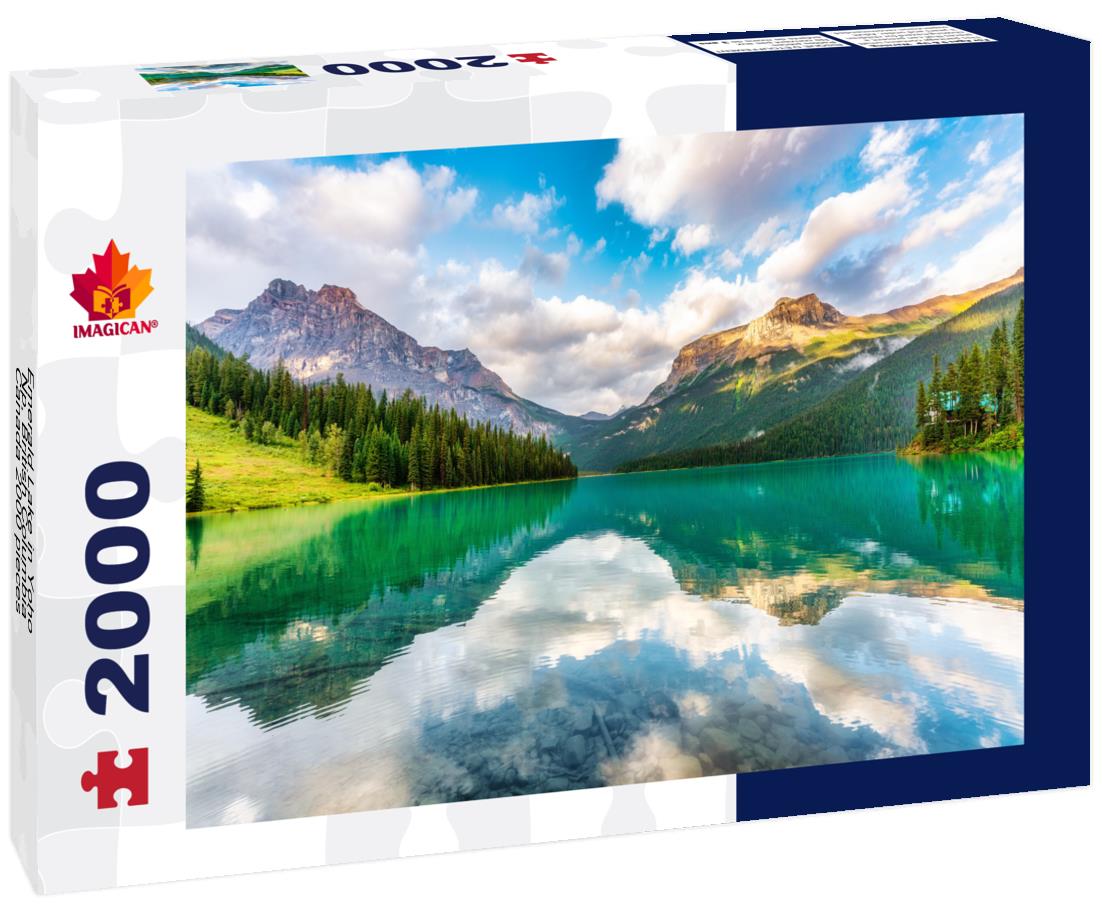 ImagiCan Jigsaw Puzzle Emerald Lake in Yoho Np, British Columbia, Canada 2000 pieces