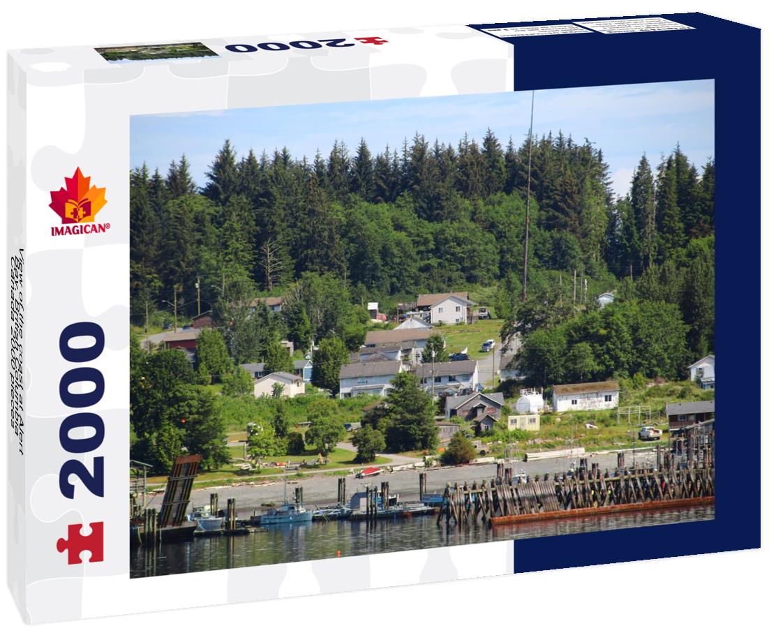 the coast at Alert Bay, British Columbia, Canada 2000pc Puzzle