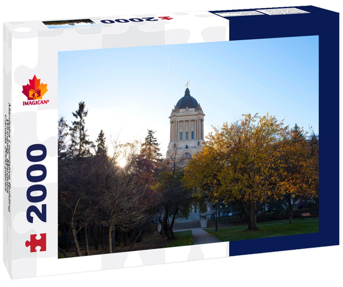 Manitoba Legislative Building, Winnipeg, Manitoba, Canada 2000pc Puzzle