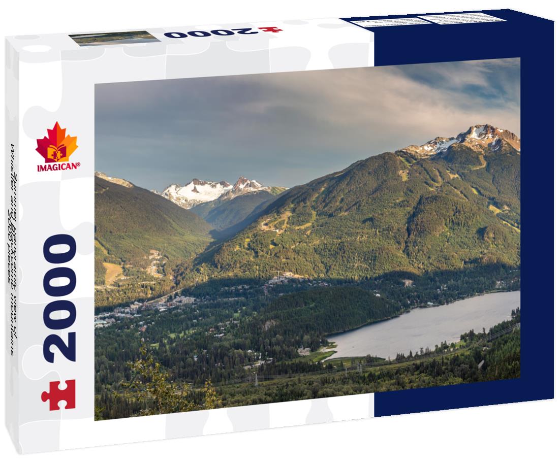 Summer Whistler and Blackcomb mountains 2000pc Puzzle