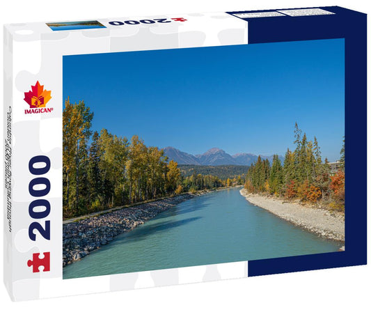 ImagiCan Jigsaw Puzzle Columbia River flowing through Golden in British Columbia 2000 pieces