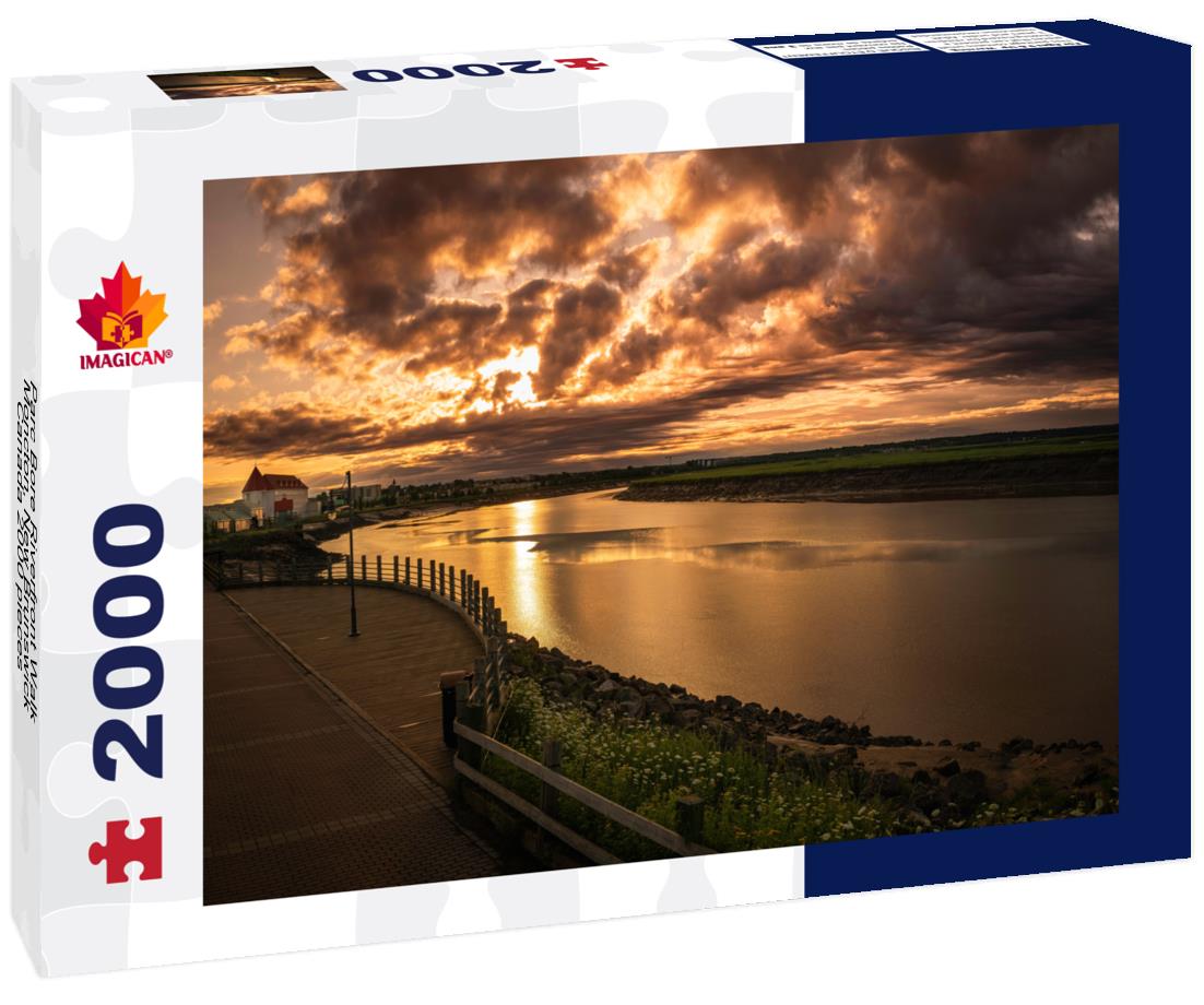 ImagiCan Jigsaw Puzzle Parc Bore Riverfront Walk, Moncton, New Brunswick, Canada 2000 pieces