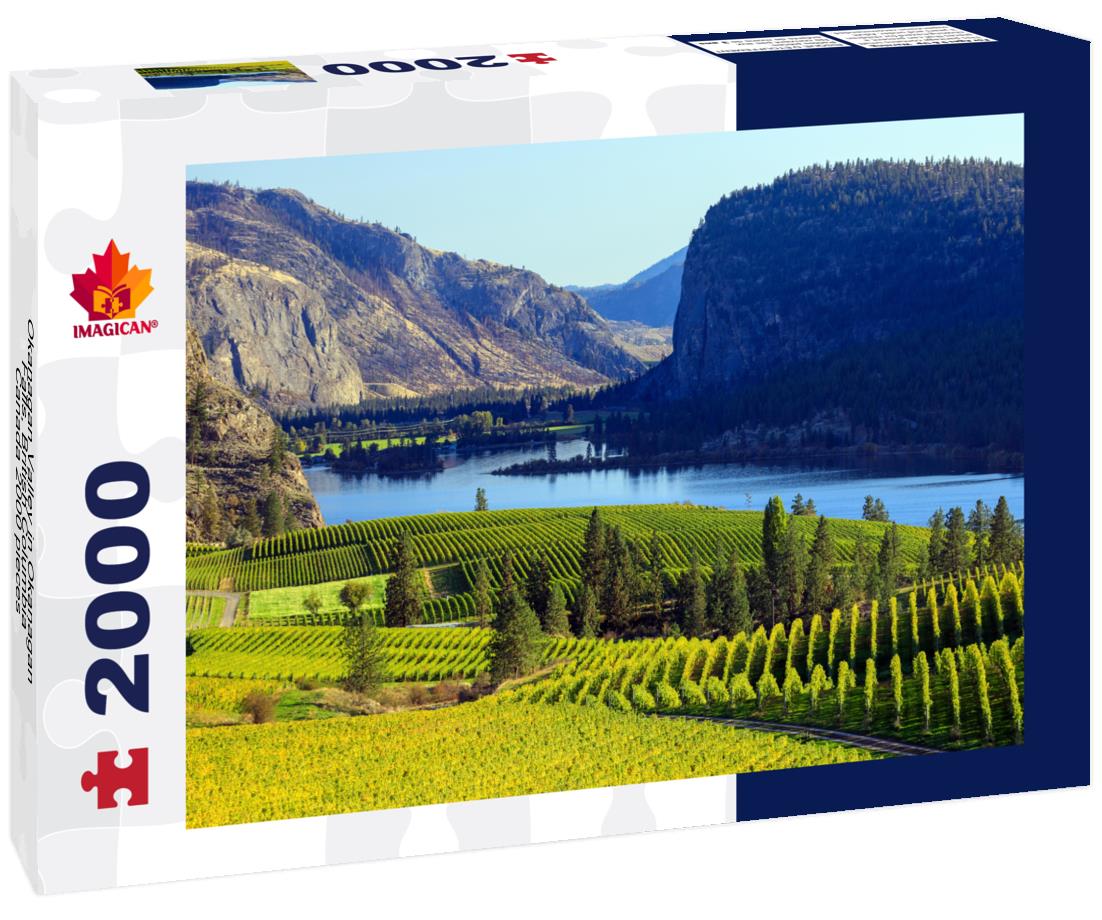 Okanagan Valley in Okanagan Falls, British Columbia, Canada 2000pc Puzzle