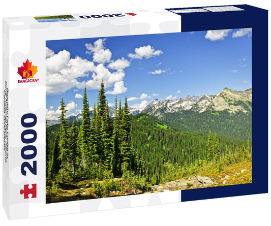 ImagiCan Jigsaw Puzzle Beautiful Lake Louise in Banff National Park, Alberta, Canada 2000 pieces
