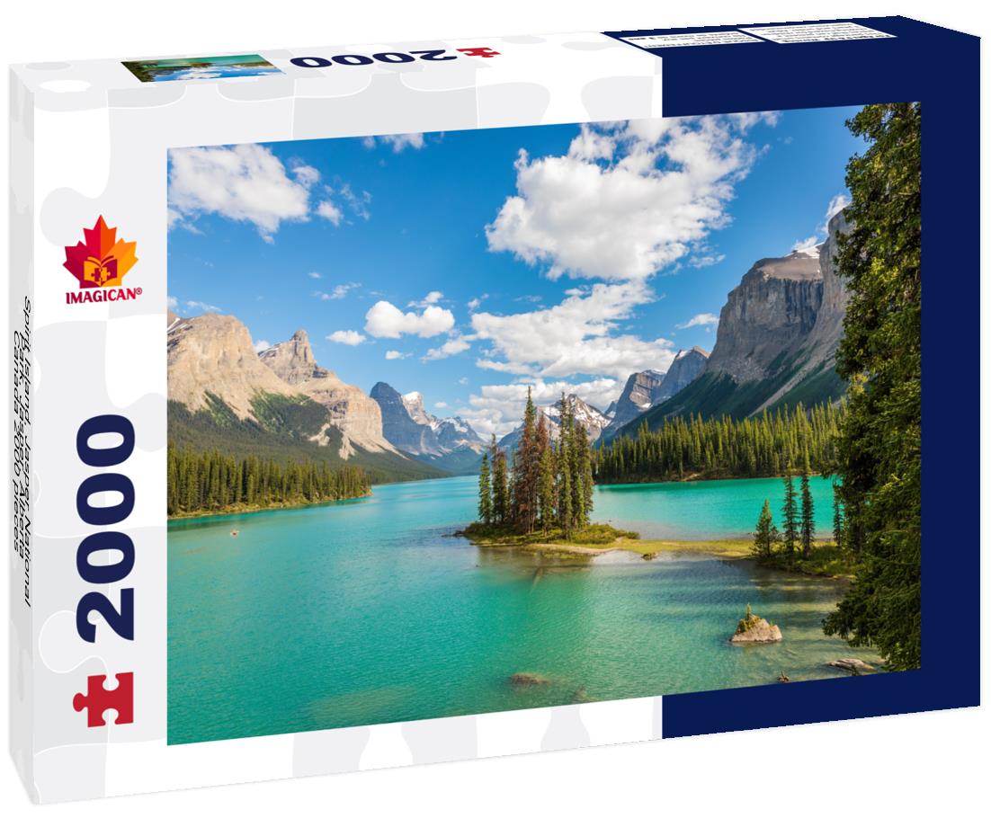 Spirit Island, Jasper National Park, Jasper, Alberta, Canada 2000pc Puzzle