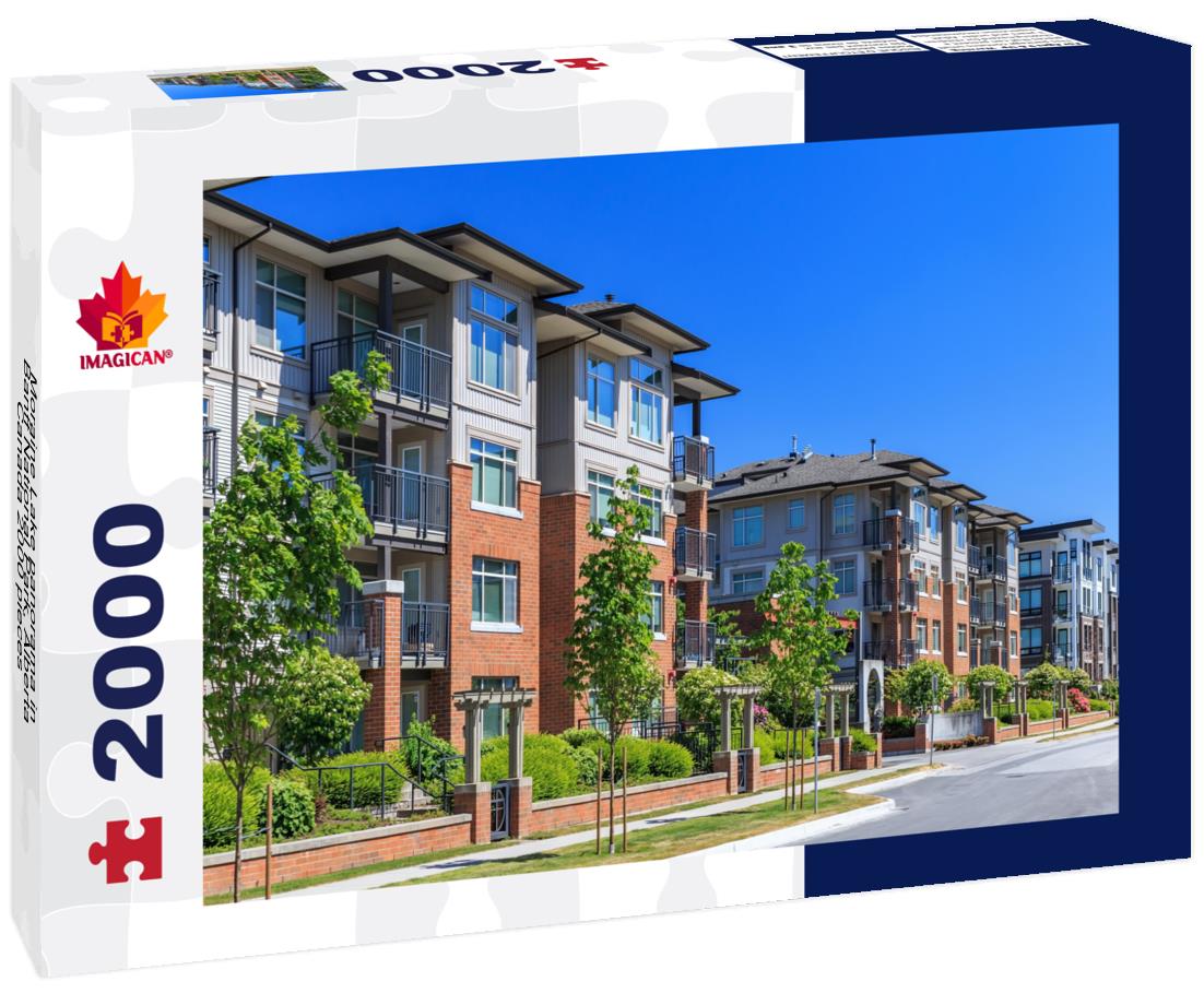 ImagiCan Jigsaw Puzzle Moraine Lake panorama in Banff National Park, Alberta, Canada 2000 pieces