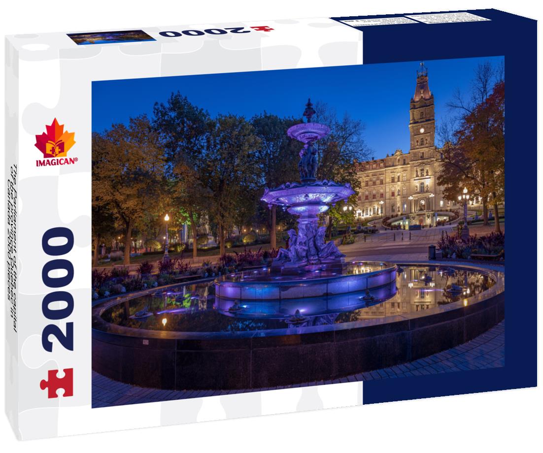 The Parliament of the capital of the province Quebec in Canada 2000pc Puzzle