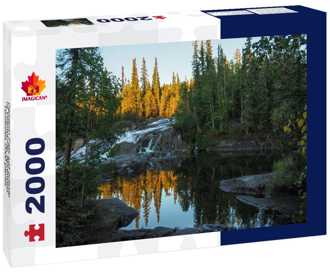 Cameron Falls just outside of Yellowknife, Northwest Territories 2000pc Puzzle