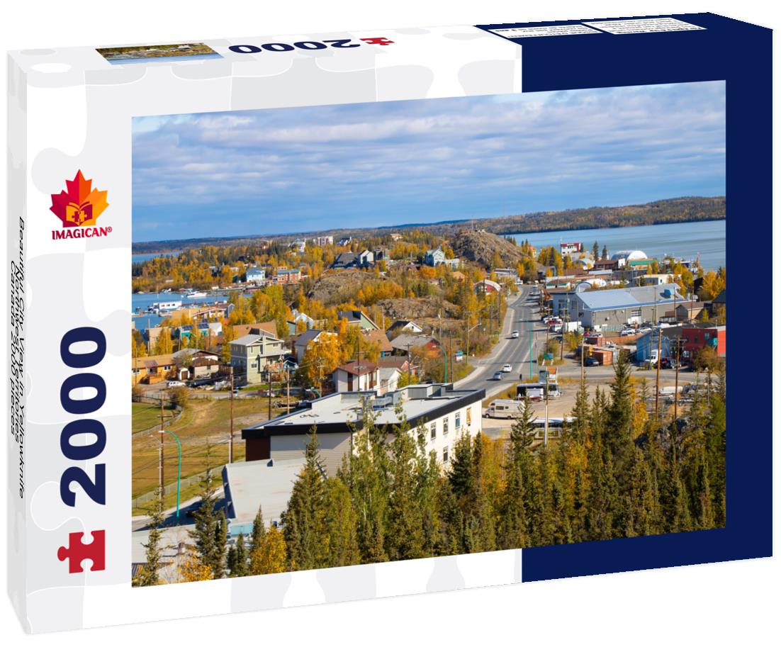 Beautiful City View in Yellowknife, Northwest Territories, Canada 2000pc Puzzle