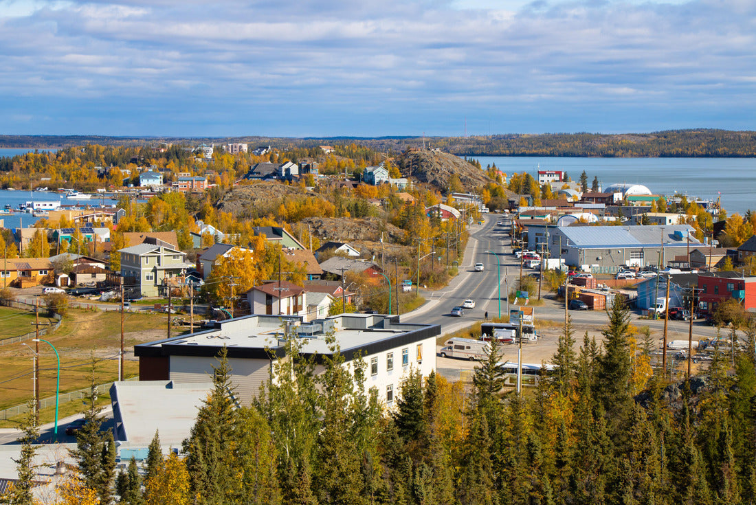 Beautiful City View in Yellowknife, Northwest Territories, Canada 2000pc Puzzle