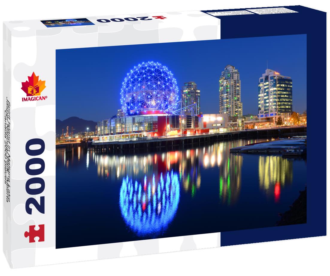 ImagiCan Jigsaw Puzzle Spirit Island in Maligne Lake, Jasper National Park, Alberta, Canada 2000 pieces