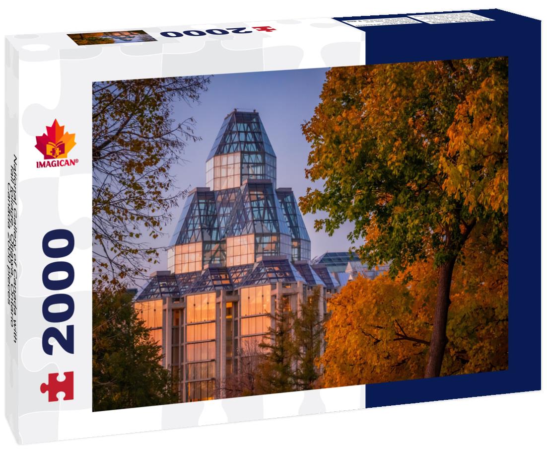 National Gallery of Canada with fall foliage, Ottawa, Ontario, Canada 2000pc Puzzle