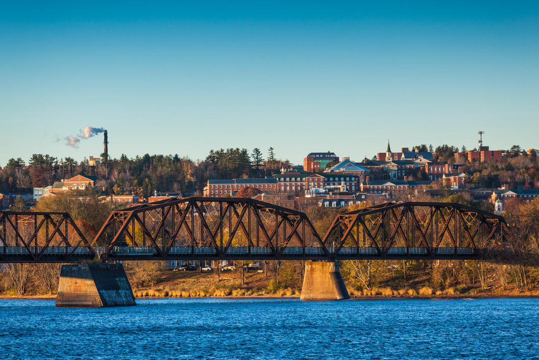 Canada, Central New Brunswick, Fredericton. Bill Thorpe Walking Bridge 2000pc Puzzle