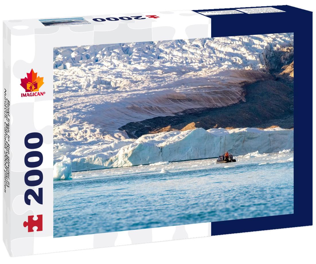 Boat trips to the glacier in Croker Bay, Devon Island, Nunavut, Canada 2000pc Puzzle