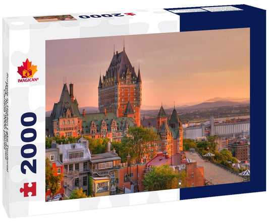 ImagiCan Jigsaw Puzzle Sunsets in Hidden Lake Territorial Park, Northwest Territories, Canada 2000 pieces