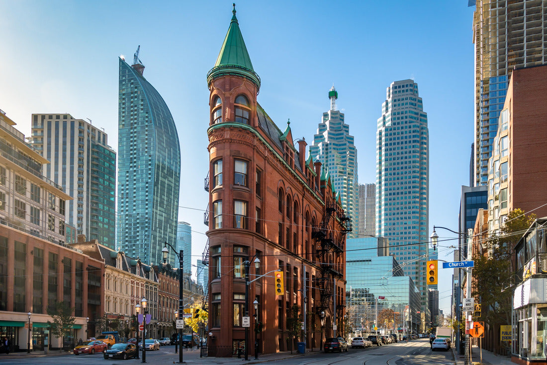 Gooderham or Flatiron Building in downtown Toronto - Toronto, Ontario, Canada 2000pc Puzzle